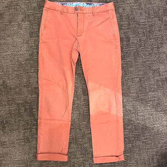 Tommy Bahama chino pants, Nantucket red/salmon - Picture 1 of 2